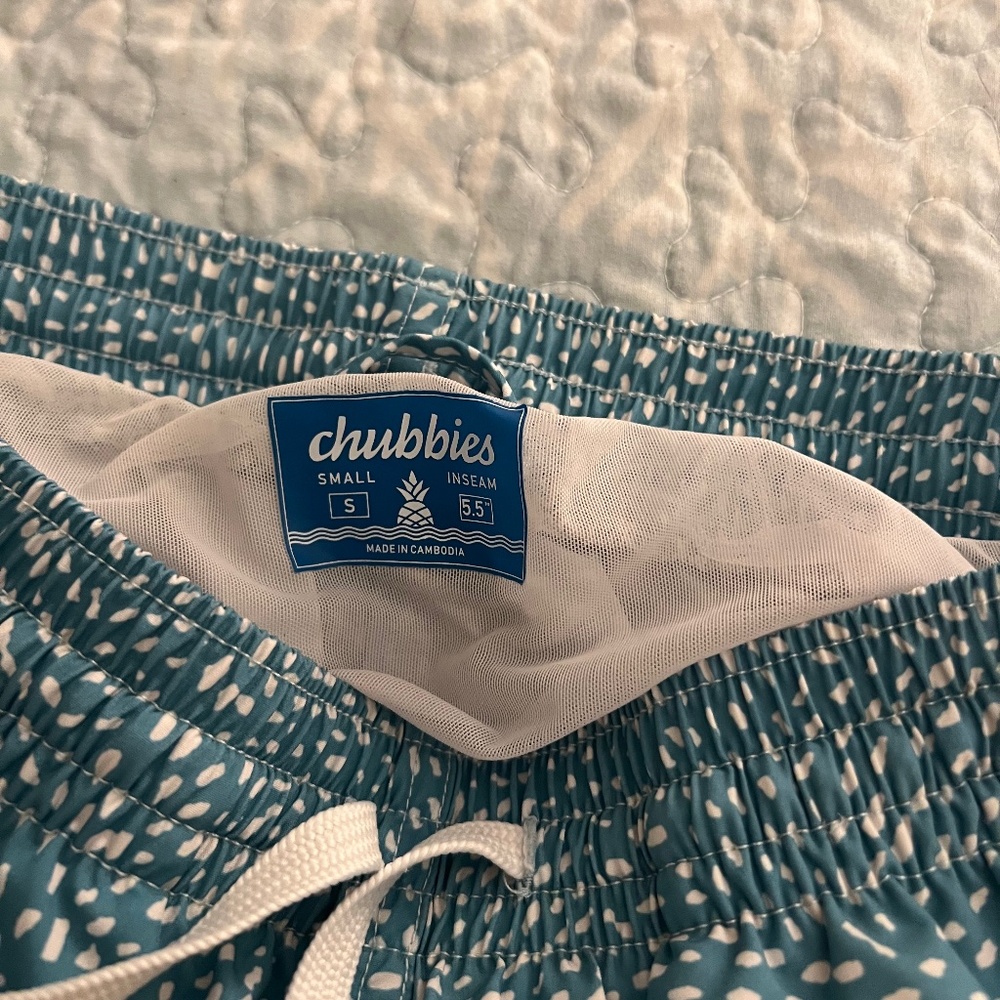 Chubbies swim small 5.5 inch inseam